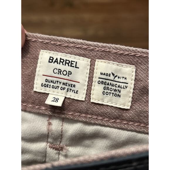 Levis Womens Sz 28 Lavender Crop Barrel Loose Fit Jeans Japan Made & Crafted NWT - Picture 3 of 7